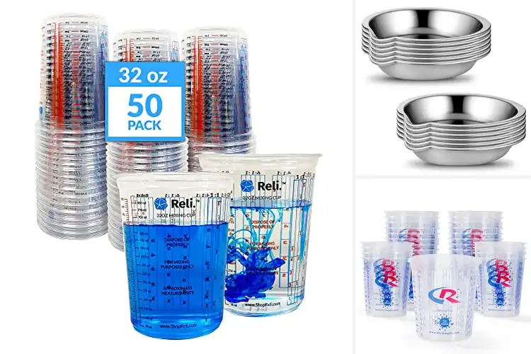 Detailed view of Best Low-Waste Paint Cups