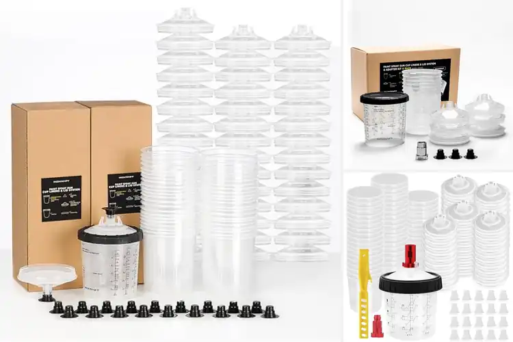 Detailed view of Best LVLP Spray Gun Cup Kits: Top 10 for Effortless Painting