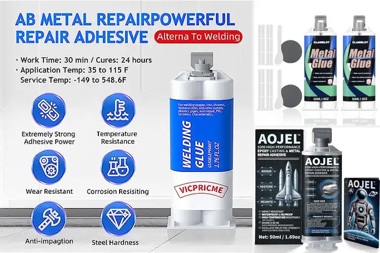 Detailed view of Best Metal Repair Epoxies