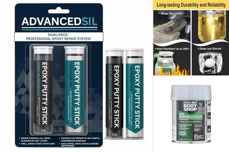 Detailed view of Best Metal Repair Putties: Quick, Durable Fixes Made Easy