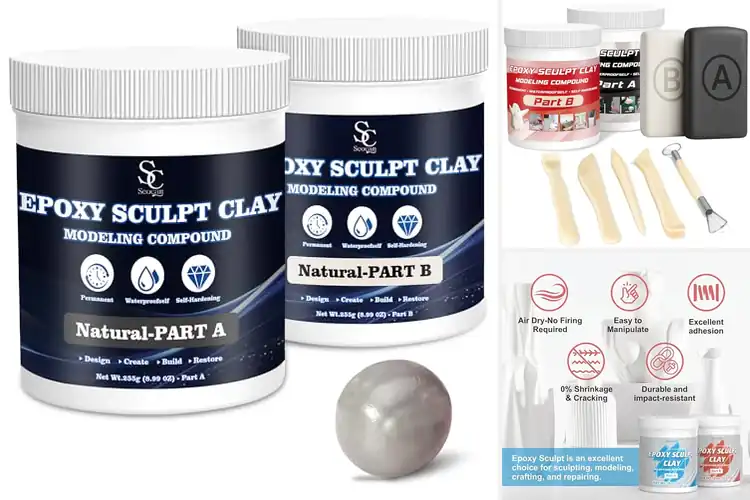 Detailed view of Best Modeling Epoxy Putty For Sculpting