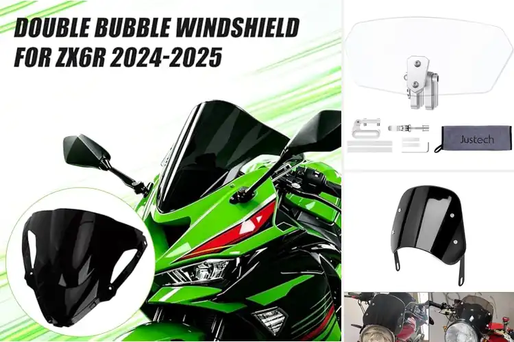 Detailed view of Best Motorcycle Windscreen Accessories