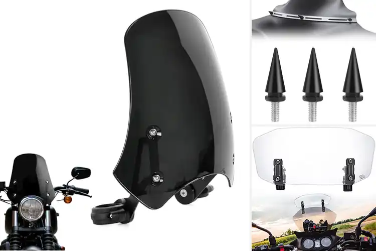Detailed view of Best Motorcycle Windshield Accessories