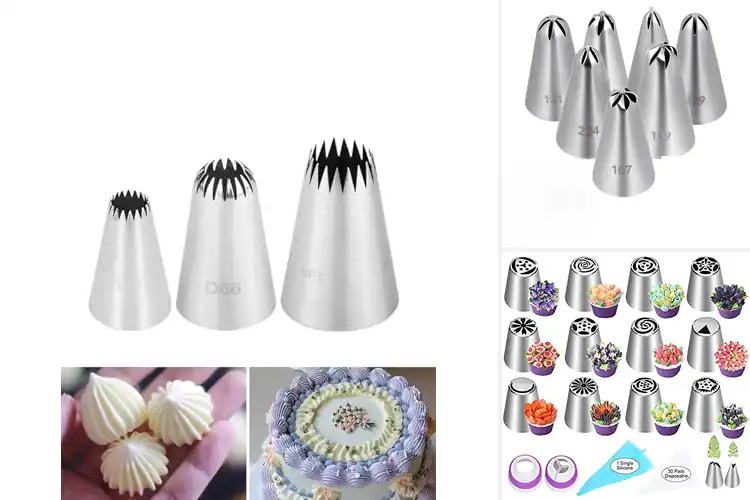 Detailed view of Best Multi-Pattern Piping Tips