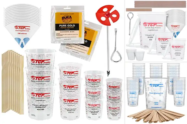 Detailed view of Best Paint Mixing Cup Kits