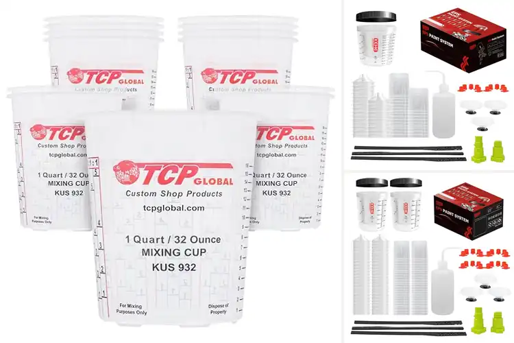 Detailed view of Best Paint Mixing Cups for Spraying
