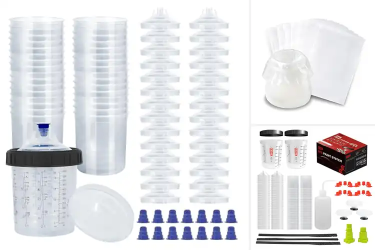 Detailed view of Best Paint Spray Gun Cup Liners