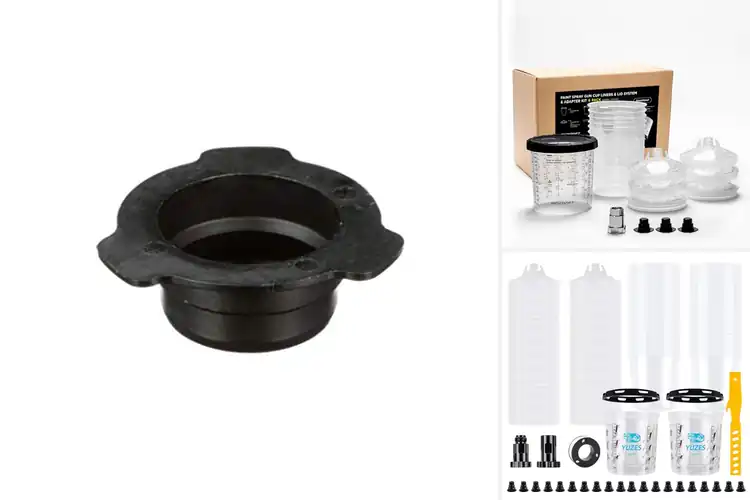 Detailed view of Best Paint Spray Gun Cup Sealing Plugs