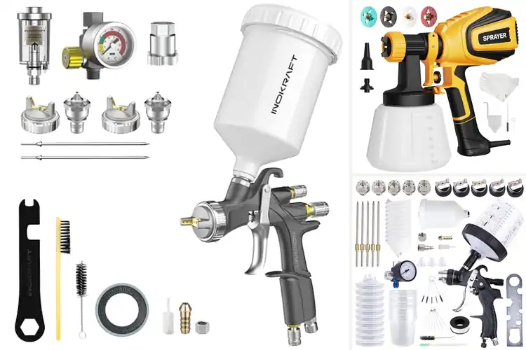 Detailed view of Best Paint Spray Gun Kits