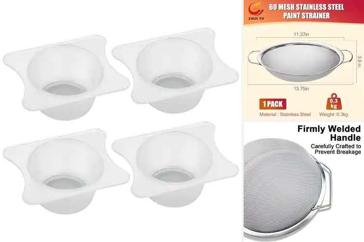 Detailed view of Best Paint Strainer Lids for Effortless, Clog-Free Painting