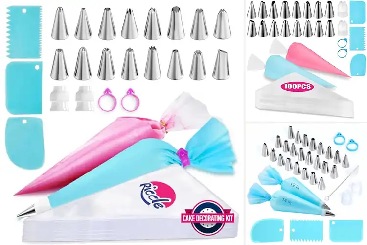 Detailed view of Best Piping Kits: Top 10 Tools to Master Cake Decorating