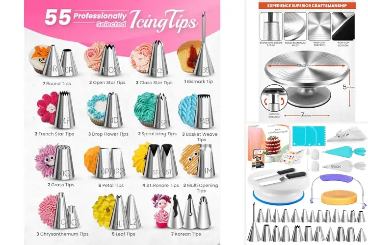 Detailed view of Best Professional Cake Decorating Kits