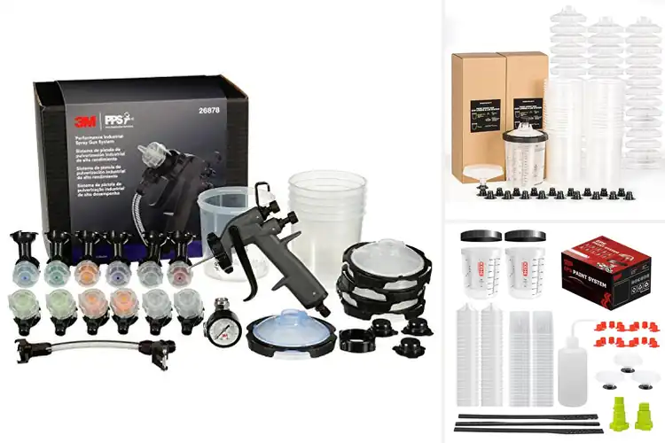 Detailed view of Best Professional Spray Cup Systems