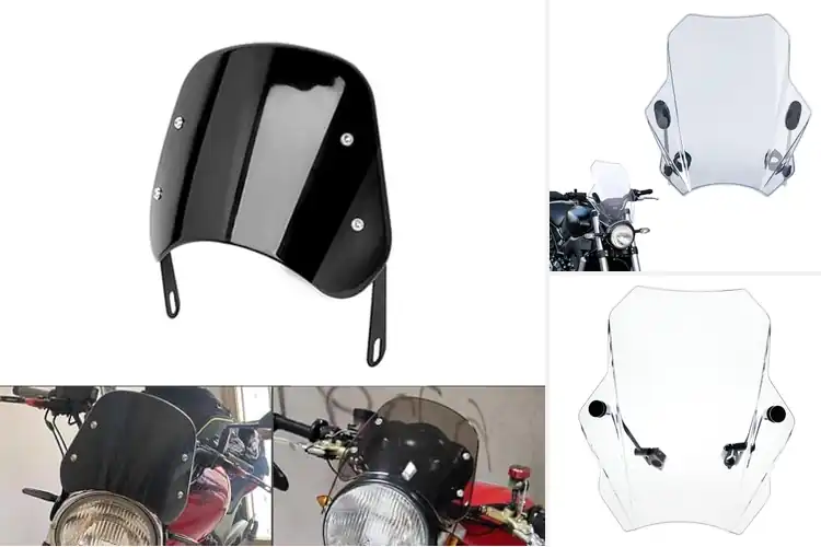 Detailed view of Best Protective Motorcycle Windscreens
