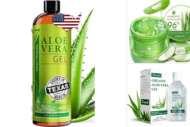 Detailed view of Best Pure Aloe Vera Gel For Face And Body