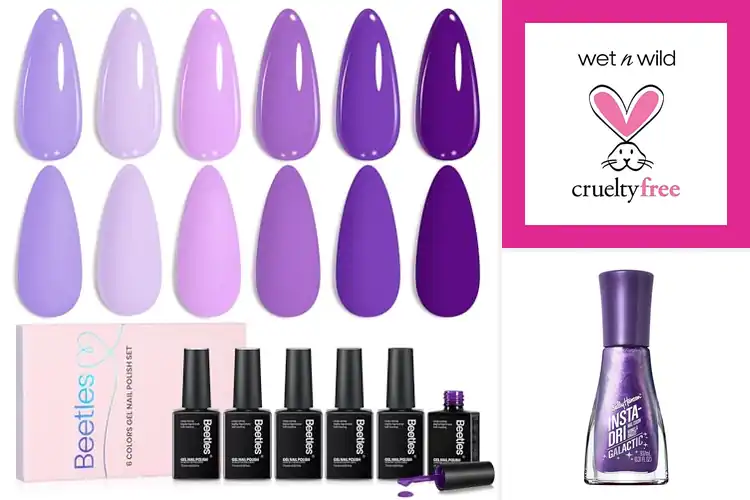Detailed view of Best Purple Nail Polishes