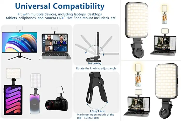 Detailed view of Best Rechargeable Phone Lights for Stunning Photos & Videos