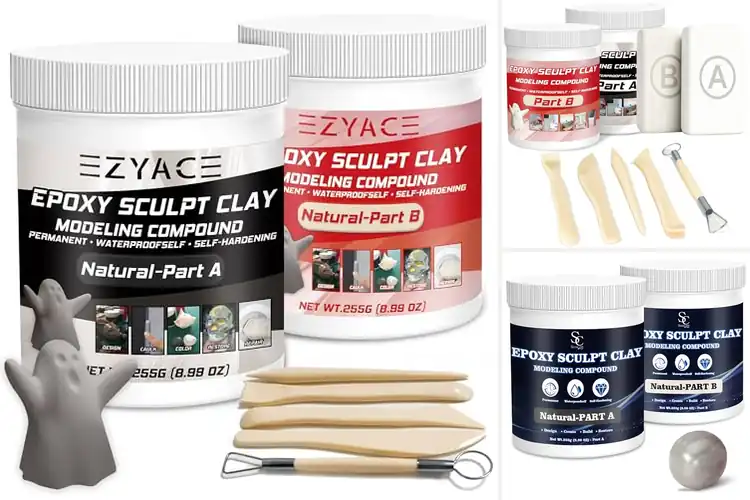 Detailed view of Best Sculpting Epoxy Clays : Top 10 Picks for Artists