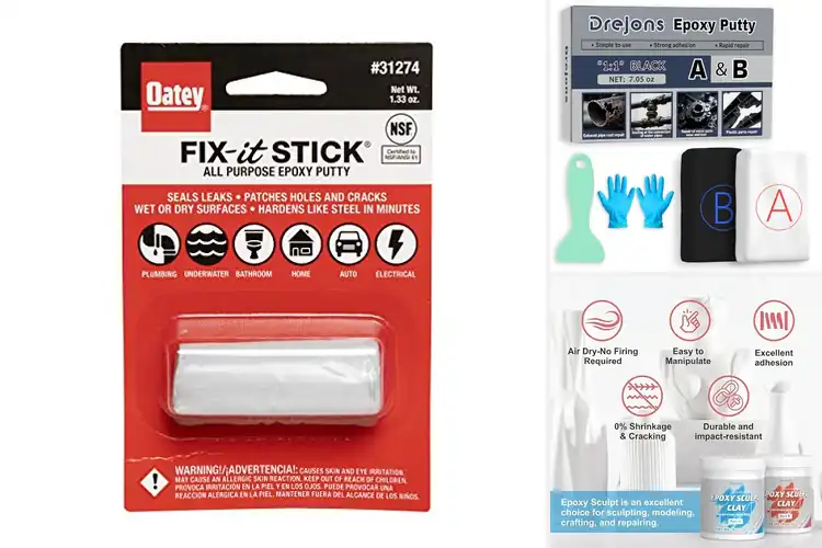 Detailed view of Best Self-Hardening Epoxy Putties for Quick Fixes