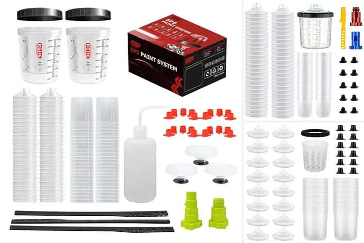 Detailed view of Best Spray Cup Liner Sets