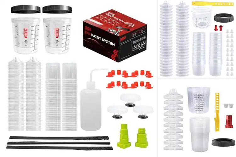 Detailed view of Best Spray Gun Cup Systems: Top 10 Kits for Pro Results
