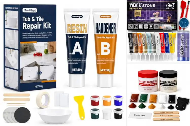 Detailed view of Best Tile Repair Epoxies