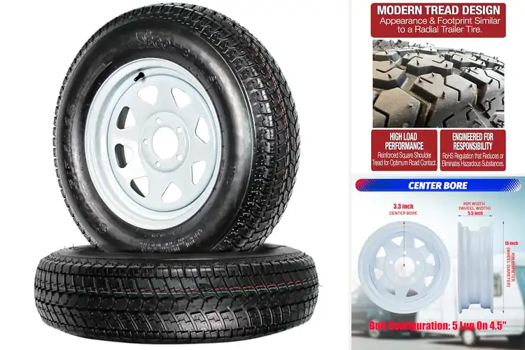 Detailed view of Best Trailer Wheel And Tire Packages