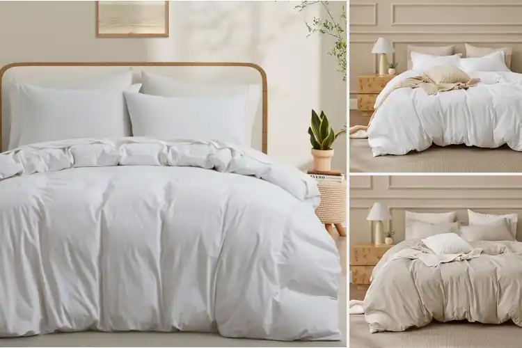 Detailed view of Best Washed Cotton Duvet Covers