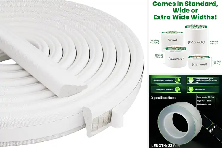 Detailed view of Best Window Gap Seals