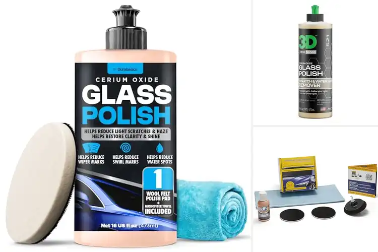 Detailed view of Best Windshield Scratch Removers